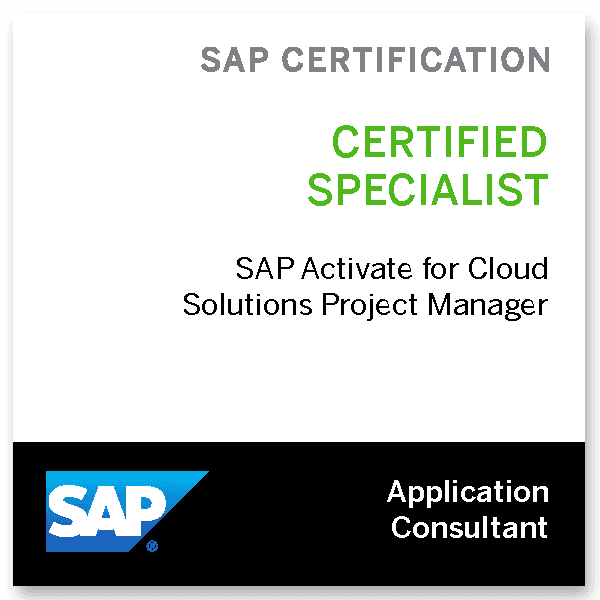 SAP Cloud Solutions Project Manager