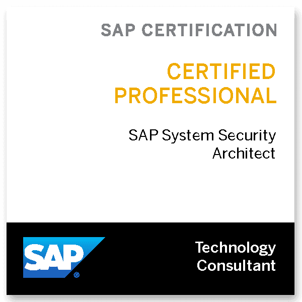 SAP Professional Security Architect